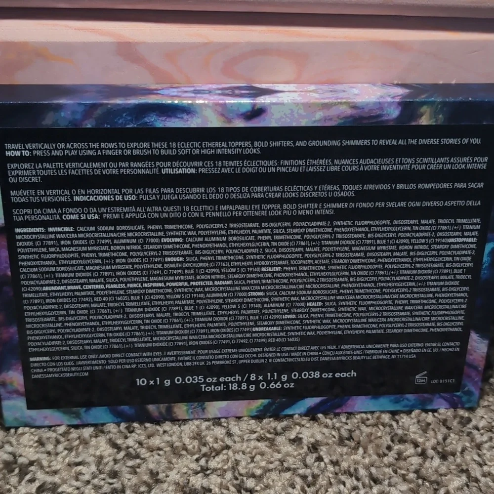 Danessa Myricks Beauty Lightwork Volume VI Am Palette - Picture 7 of 10